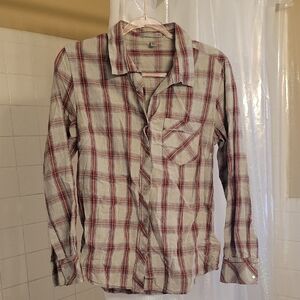 Horny Toad Women's Plaid Button Down